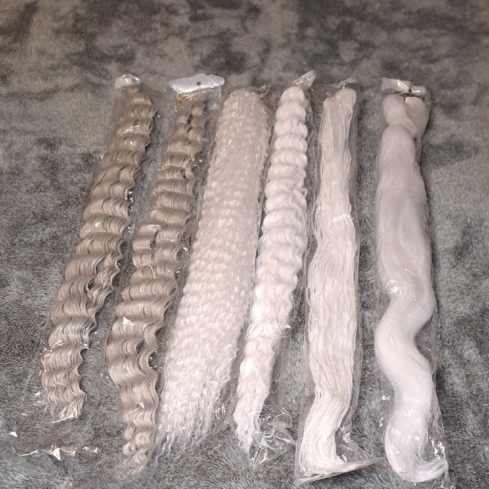 "6" PACK MIVTURE OF GORGOUS SILKY EXTENSIONS